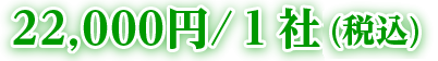 21,000円/1社